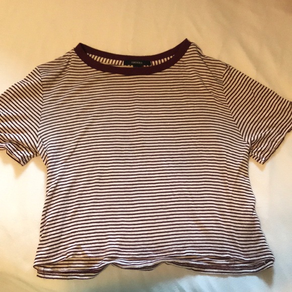 stripped forever 21 tee - Picture 3 of 3